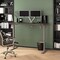 Bestar Bestar Upstand 60W x 30D Standing Desk with Dual Monitor Arm in bark grey 175870-000047 - alternate 5